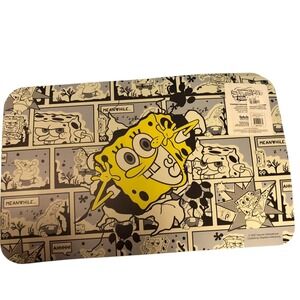 SpongeBob SquarePants Absorbent Pet Feeding Mat for Food and Water Bowl Dog Mat